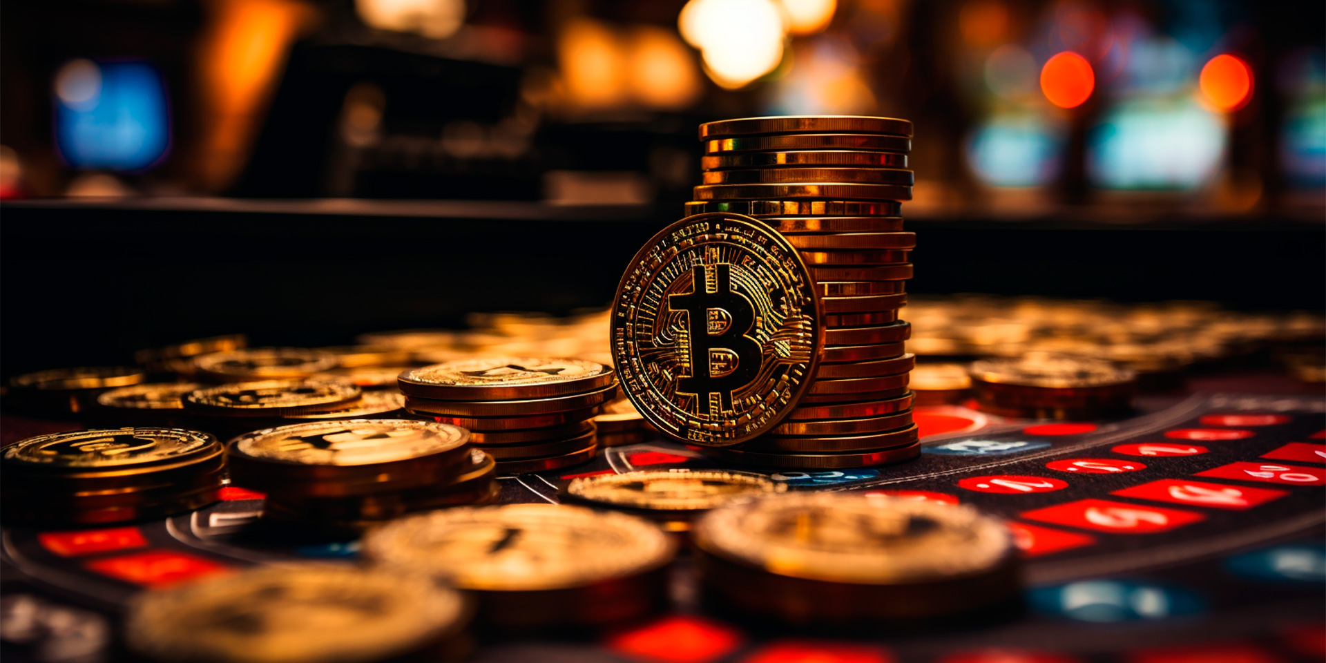 Bitcoin in casino